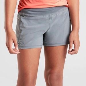 Athleta Girl Recordbreaker shorts XXL gray